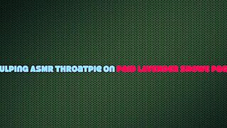 Goth Princess Gulps Cum