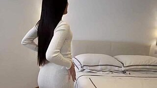 coffee date with italian hottie turns into wild ass-pounding