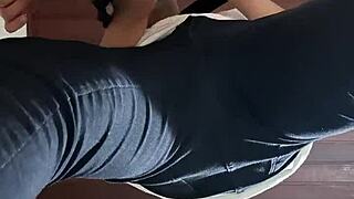 blonde cheats on husband with stranger at bar, gets anal creampie