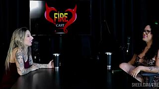 I compiled Brunna Sweet's scenes with Baby Fire, part one, in sheer red