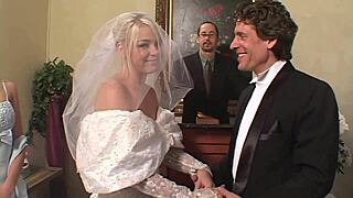 Missy Monroe marries, then husband shares her for group banging.
