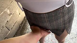 Two Russian guys banged a cute slut hard in an abandoned building. They filled her mouth and pussy with sperm.