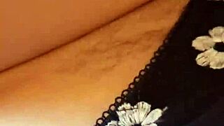 Look At Gretala's Hairy Pussy In Thong!