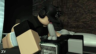 Roblox Girl Sneaks Fun with Boyfriend’s Cock While He Sleeps. What a Naughty Surprise!