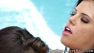 just watched these lesbian babes toying and tonguing each other’s ass