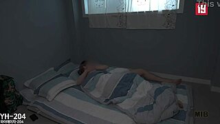 sneaky morning fuck next to her clueless bf.