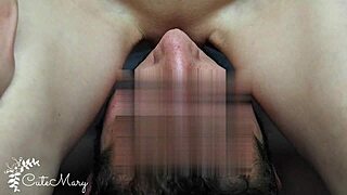 My swingersamateur40 stepmom fucks me in the shower with quickie, rough orgasm, and small tits