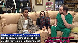 Nurse Aria Nicole Spreads Legs for Intense Fucking in Latex After Hours