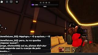 Diabla serves master for cum in mouth.