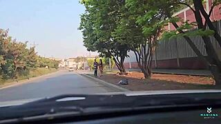 Uber driver with monster cock roughly fucks two sexy colombian sluts mariana martix and silvana lee