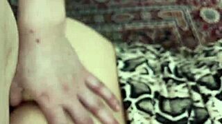 Iranian persian homemade video with cute brunette