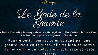 Le Gode De La G�ante - French Audio Joi Macrophilia