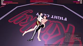 kinky fight club loss turns into cowgirl riding at night