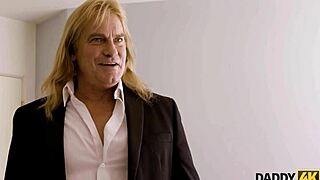 Daddy4k Naive Gal Betrays Future Husband With His Experienced Father.