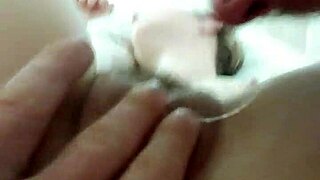 hot blonde squirts all over in bali