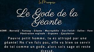 Le Gode De La G�ante - French Audio Joi Macrophilia
