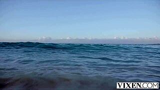 Vicki and Teanna share paradise