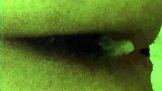 Watch the husband cum in his wife's tight asshole