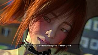 i explore the unshaved outdoor path in casey's fall part 6b, enjoying the redhead adventure