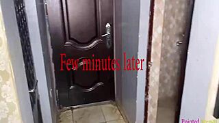 Black Ebony Trades Wet Pussy for Engineer Service Payment  