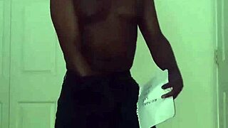 doing spider crab exercises in jeans before the cum on ass roleplay session three.