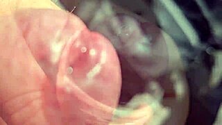 crazy public jerking and piss-loaded cock show 😈