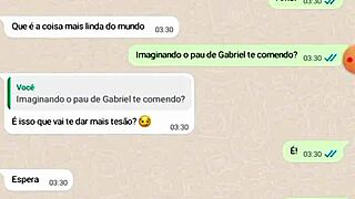 Conversa Com Esposa Sobre Foda Com Amigo!