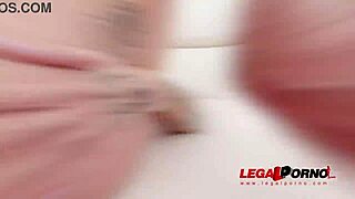 Barbie Esm's First Double Anal With Monster Cocks