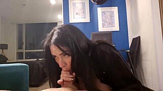 Wife Cheers Up Tired Husband With Special Treat