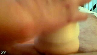 Girl Knows Exactly How To Test Toys With Handjob And Cumshot!