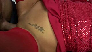 Renee Richards Gets a Massive Tittie Cumshot as Stacey Saran Watches