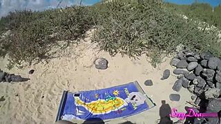 Sexydea’s Beach POV Doggystyle Session
