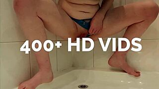 blue haired alternative nurse takes care of my cock in appointment