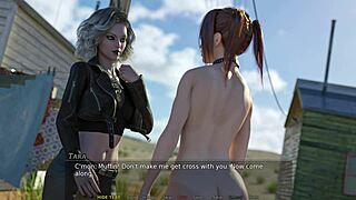 i explore the unshaved outdoor path in casey's fall part 6b, enjoying the redhead adventure