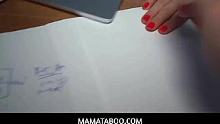 Stepmom Lilith Morningstar gets horny and fucks her stepson early morning