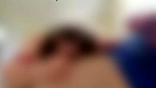 she vomits on my cock during a rough blowjob and handjob session with her big tits