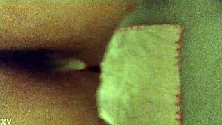 Watch the husband cum in his wife's tight asshole