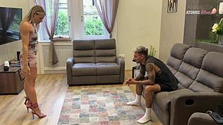 yo, my slutty wife sneaks a footjob and blowjob with my best friend!