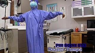 Dr. Tampa's domination roleplay with serena morgan moaning in close-up pov orgasms