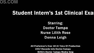 Dr Tampa - Student Interns 1st Clinical Exam - Donna Leigh
