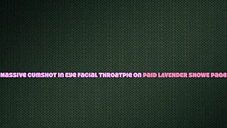 Nerdy Bimbo In Glasses Gets Insane Cumshot Facial