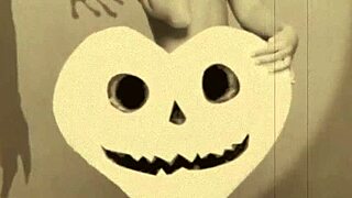 vintage halloween vibes with retro spooky charm 