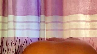 Ebony Whore Pleases Herself With Dildo In Solo Masturbation