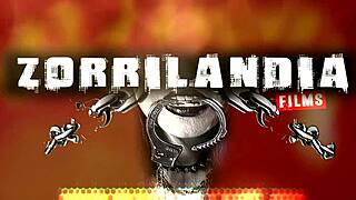 in the shower trailer with blonde teen bathing