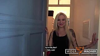 Giulia Magnificent Brunette Takes Intense Dick in Stockings and Lingerie