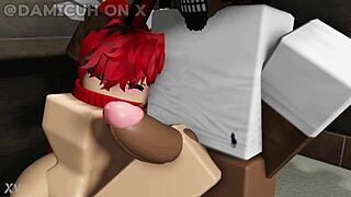 Femboy with fat ass grinds on me.