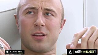 sad cuckold girl watches stepmom sheena ryder get assfucked hard