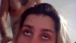 Blonde Amateur Lover Bends Over For Doggy And Blowjob At Home