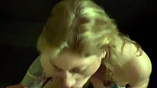 Horny milf sucks hubby's big cock