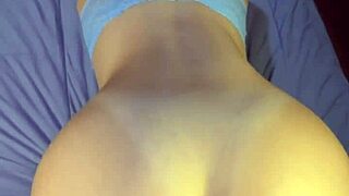 my fat teen roommate used my dick to fuck herself in rough bent over position